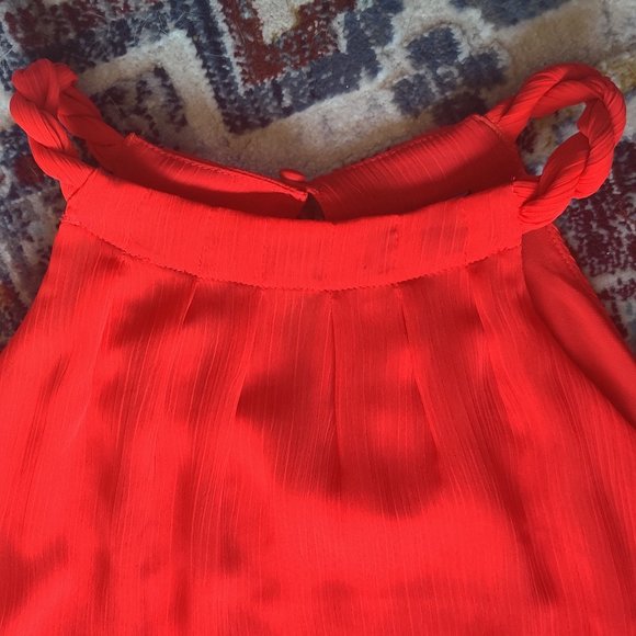 Yellow and red blouse - Picture 4 of 5